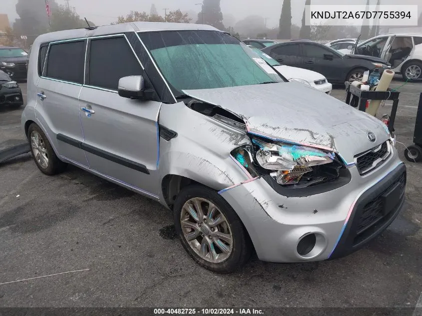 KNDJT2A67D7755394 2013 Kia Soul +