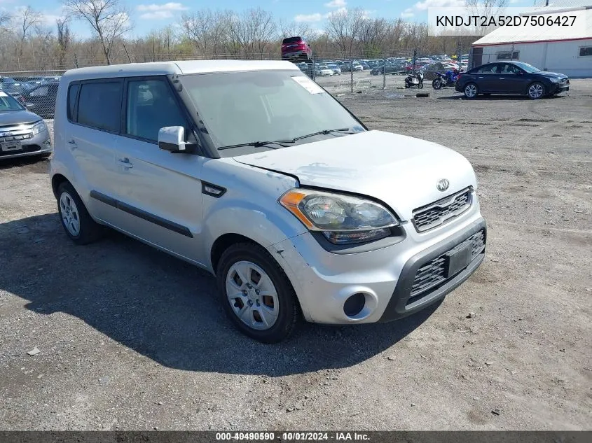 2013 Kia Soul VIN: KNDJT2A52D7506427 Lot: 40490590