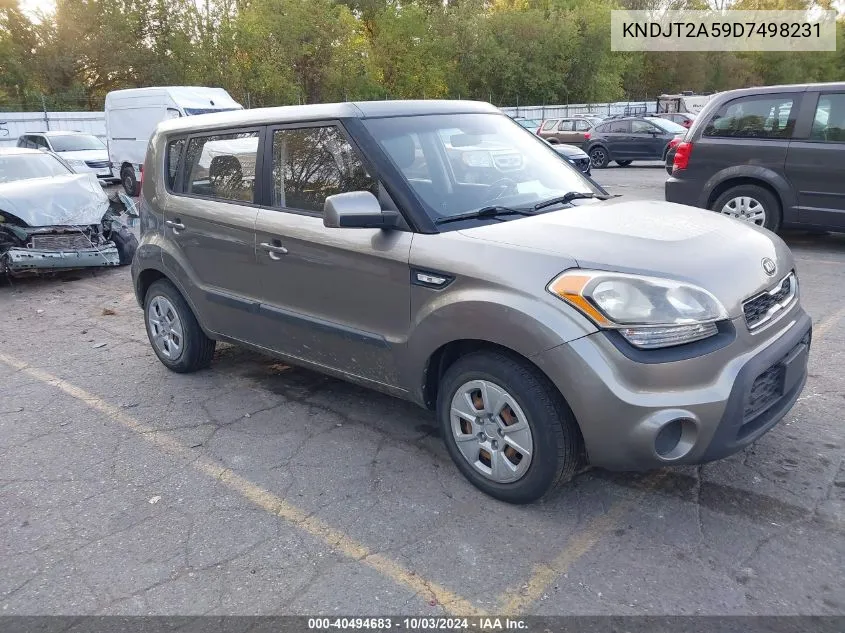 KNDJT2A59D7498231 2013 Kia Soul