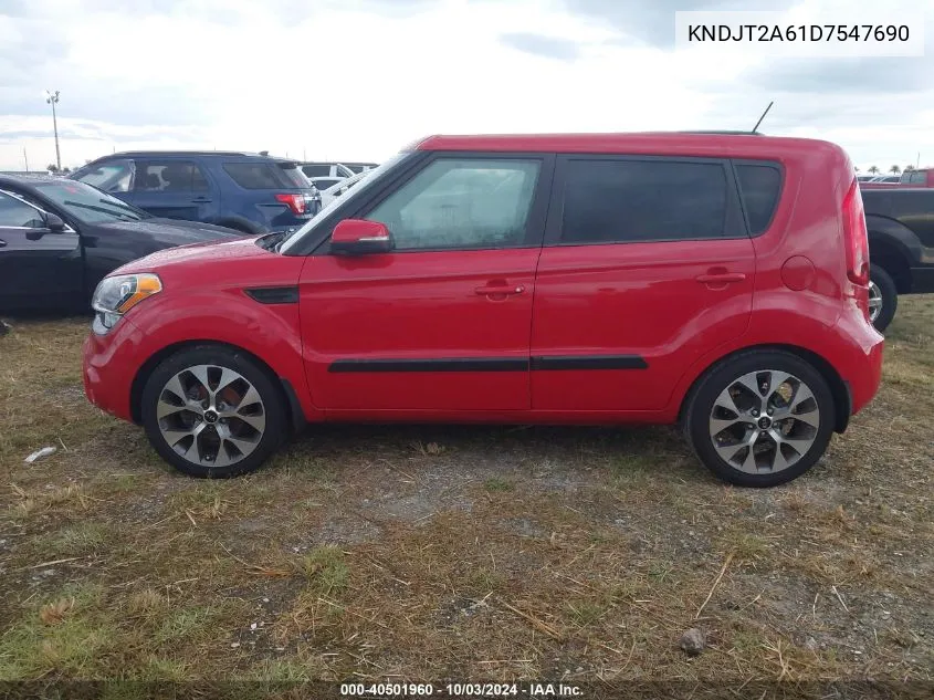 2013 Kia Soul ! VIN: KNDJT2A61D7547690 Lot: 40501960