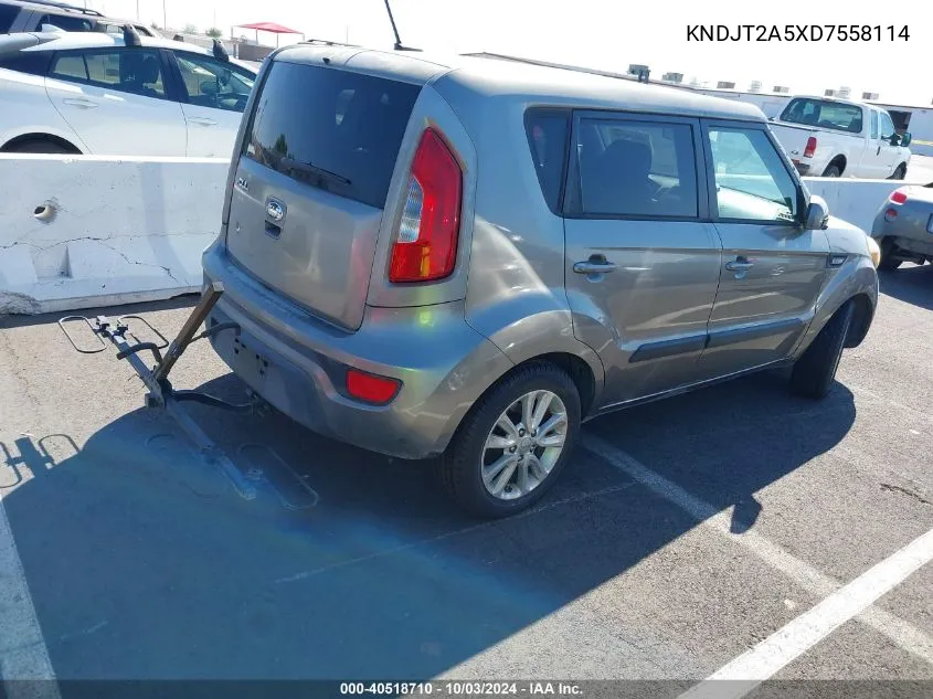 2013 Kia Soul VIN: KNDJT2A5XD7558114 Lot: 40518710