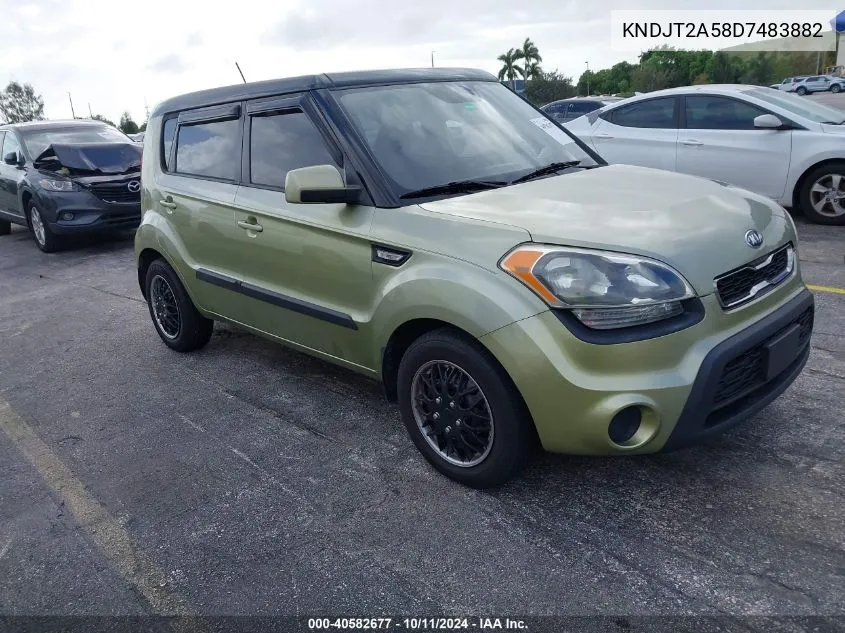 KNDJT2A58D7483882 2013 Kia Soul