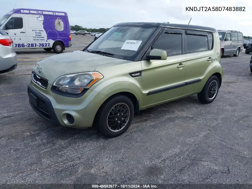 KNDJT2A58D7483882 2013 Kia Soul