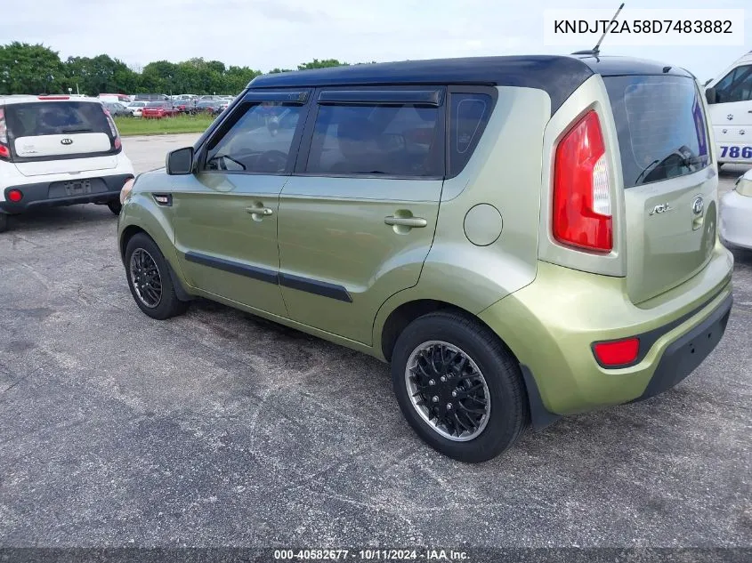 KNDJT2A58D7483882 2013 Kia Soul