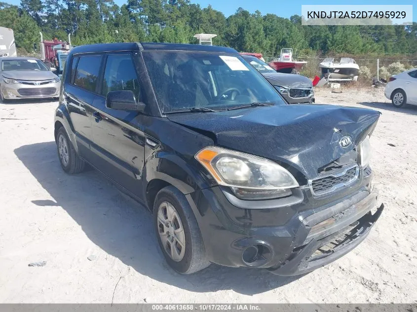 KNDJT2A52D7495929 2013 Kia Soul Base