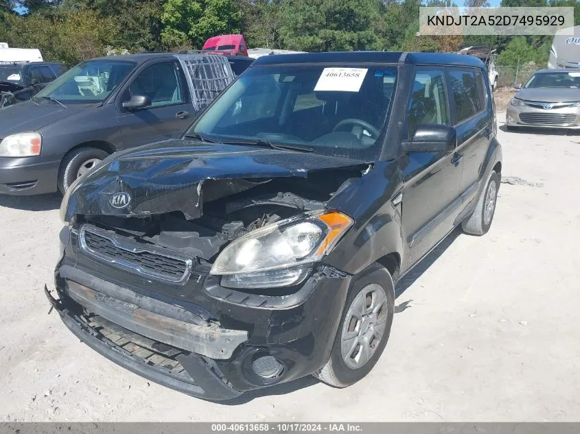 KNDJT2A52D7495929 2013 Kia Soul Base