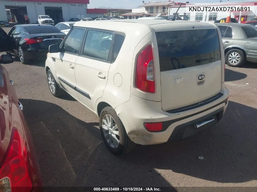 KNDJT2A6XD7516891 2013 Kia Soul +