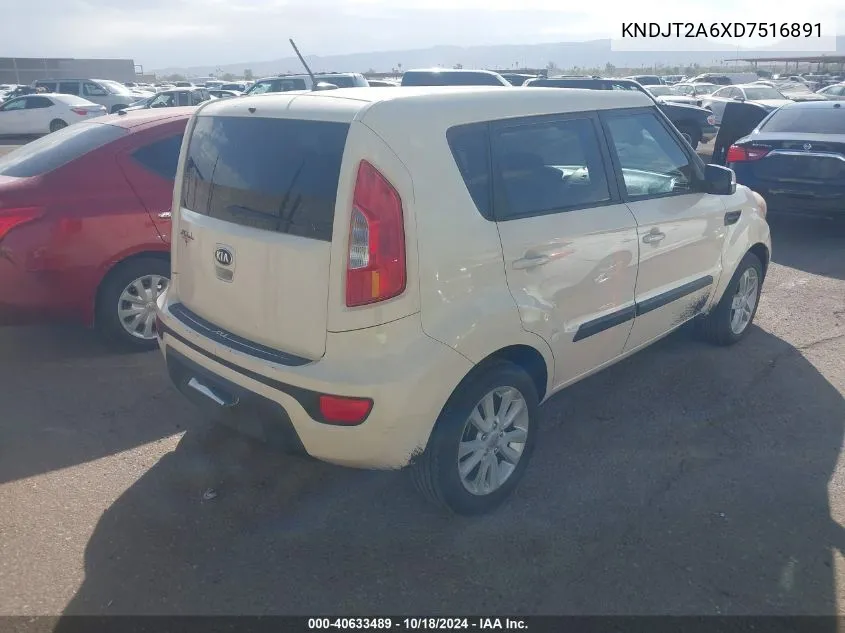 KNDJT2A6XD7516891 2013 Kia Soul +