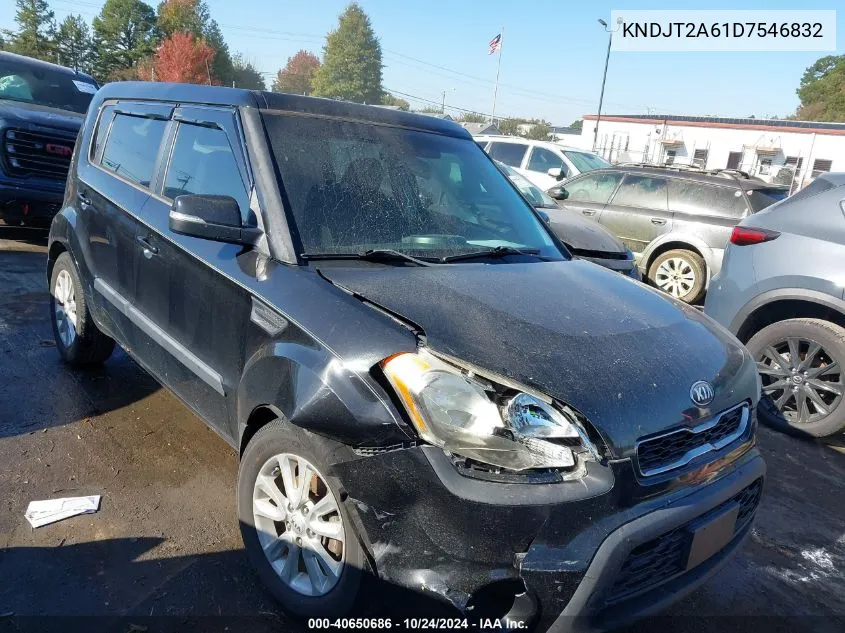 2013 Kia Soul + VIN: KNDJT2A61D7546832 Lot: 40650686