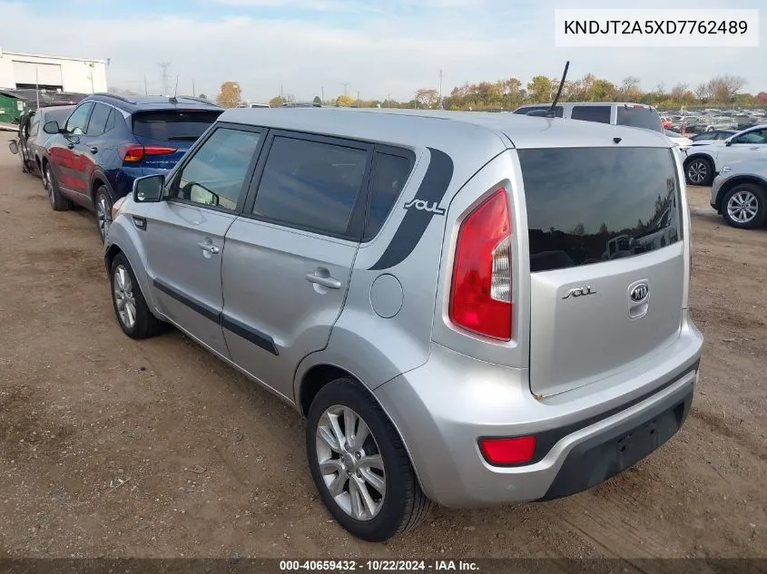 2013 Kia Soul VIN: KNDJT2A5XD7762489 Lot: 40659432