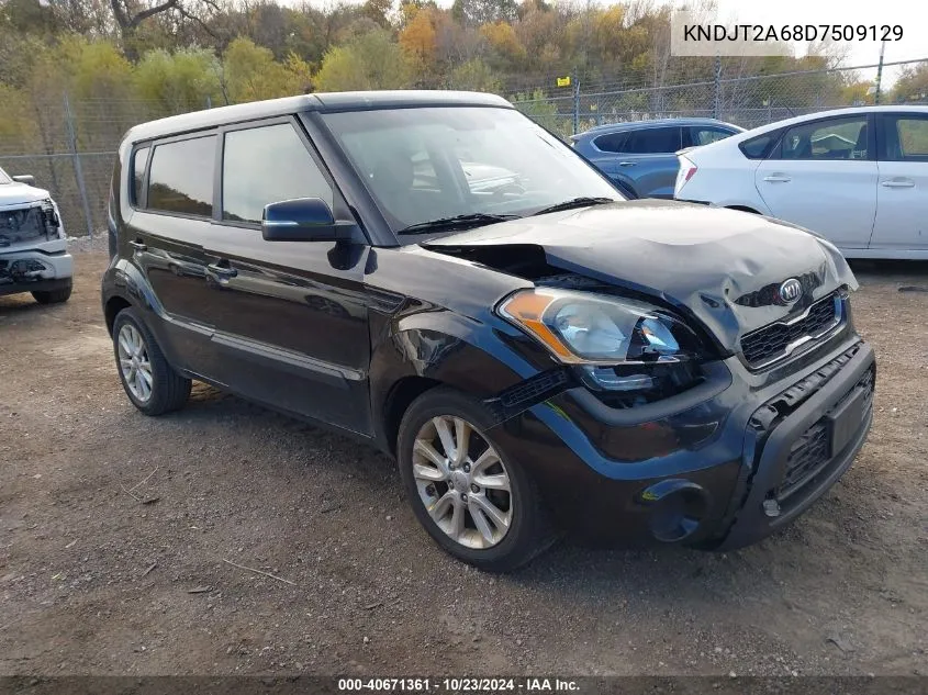 2013 Kia Soul + VIN: KNDJT2A68D7509129 Lot: 40671361