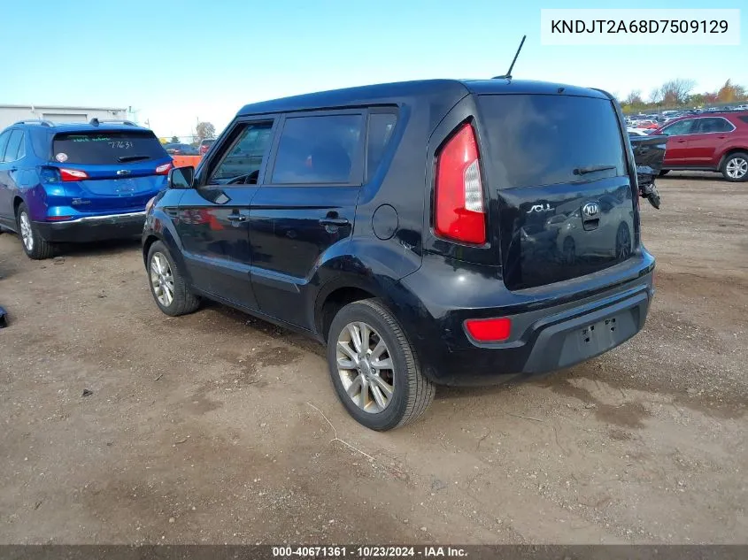 2013 Kia Soul + VIN: KNDJT2A68D7509129 Lot: 40671361