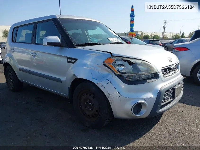 2013 Kia Soul VIN: KNDJT2A55D7566184 Lot: 40797685