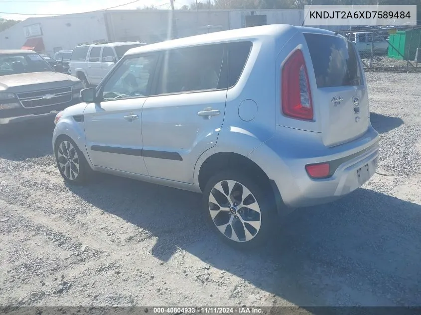 2013 Kia Soul +/!/Sport VIN: KNDJT2A6XD7589484 Lot: 40804933