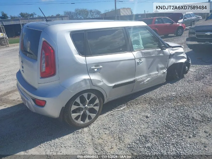 2013 Kia Soul +/!/Sport VIN: KNDJT2A6XD7589484 Lot: 40804933