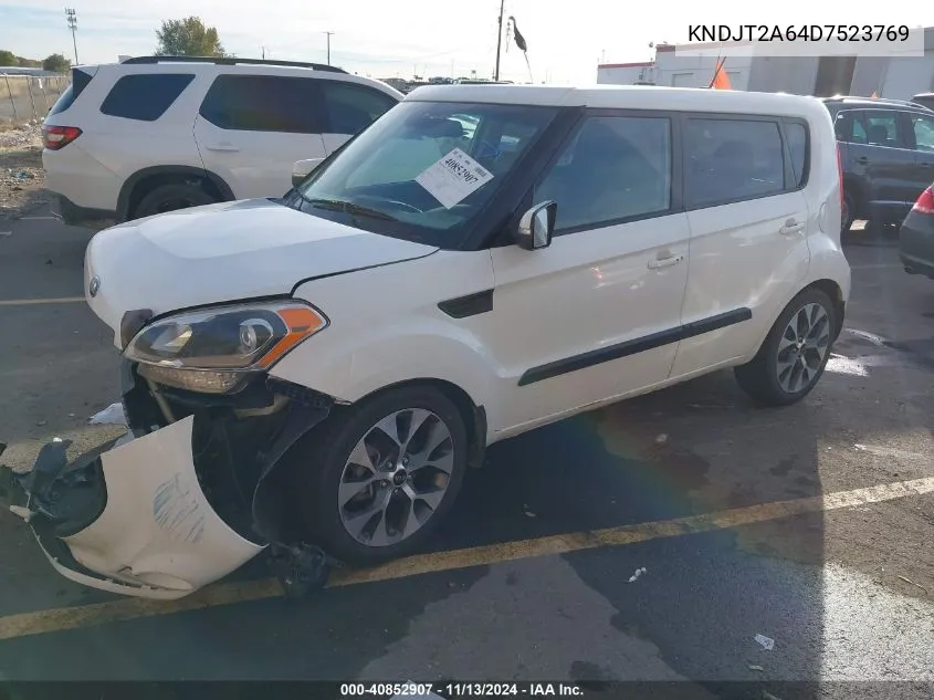 2013 Kia Soul ! VIN: KNDJT2A64D7523769 Lot: 40852907