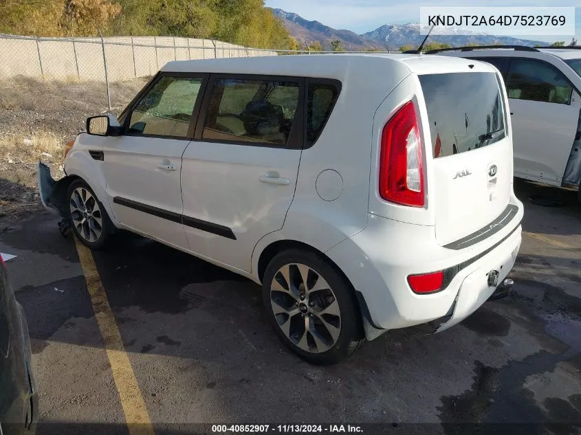 2013 Kia Soul ! VIN: KNDJT2A64D7523769 Lot: 40852907