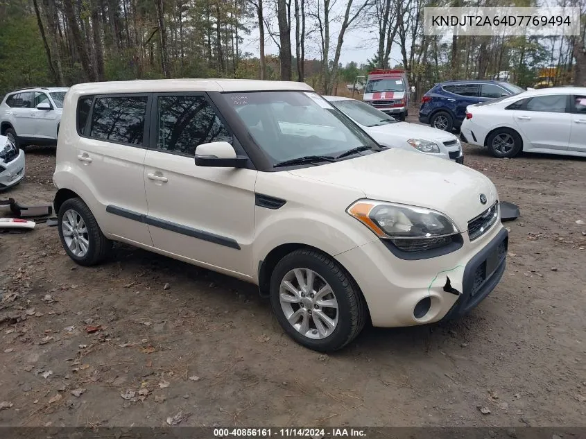 2013 Kia Soul + VIN: KNDJT2A64D7769494 Lot: 40856161