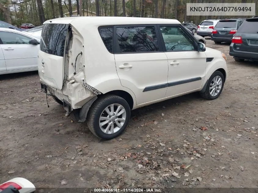 2013 Kia Soul + VIN: KNDJT2A64D7769494 Lot: 40856161