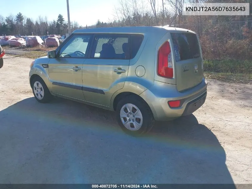 KNDJT2A56D7635643 2013 Kia Soul