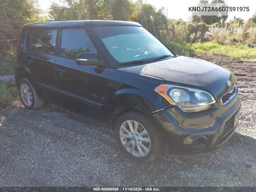 2013 Kia Soul + VIN: KNDJT2A66D7591975 Lot: 40896599