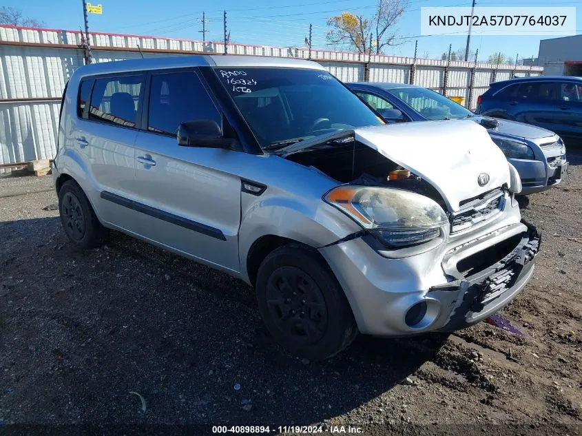 2013 Kia Soul VIN: KNDJT2A57D7764037 Lot: 40898894