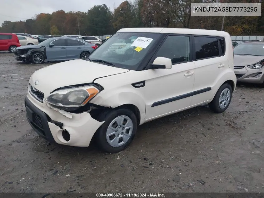 2013 Kia Soul VIN: KNDJT2A58D7773295 Lot: 40905672