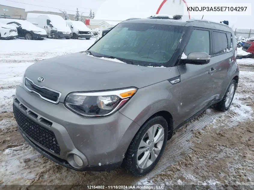 2014 Kia Soul VIN: KNDJP3A55E7104297 Lot: 12154802