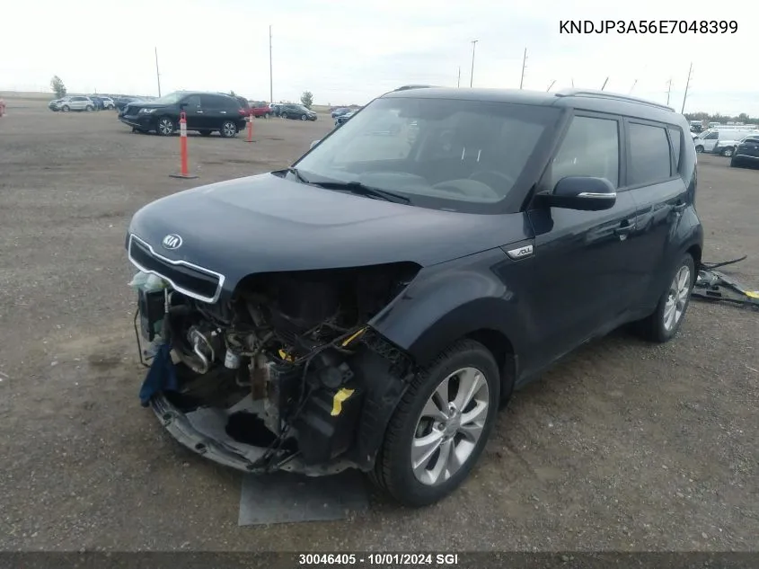 2014 Kia Soul + VIN: KNDJP3A56E7048399 Lot: 30046405