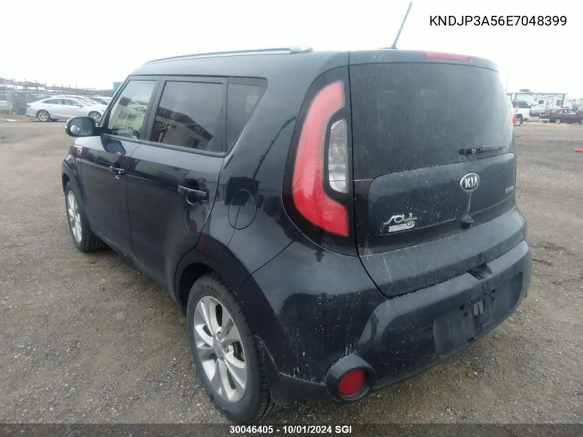 2014 Kia Soul + VIN: KNDJP3A56E7048399 Lot: 30046405