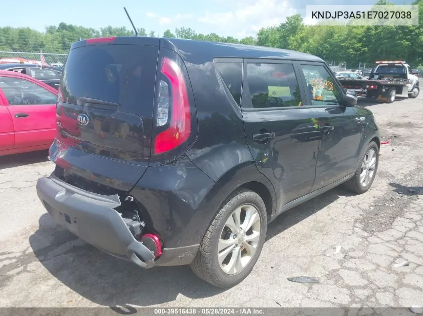 KNDJP3A51E7027038 2014 Kia Soul +