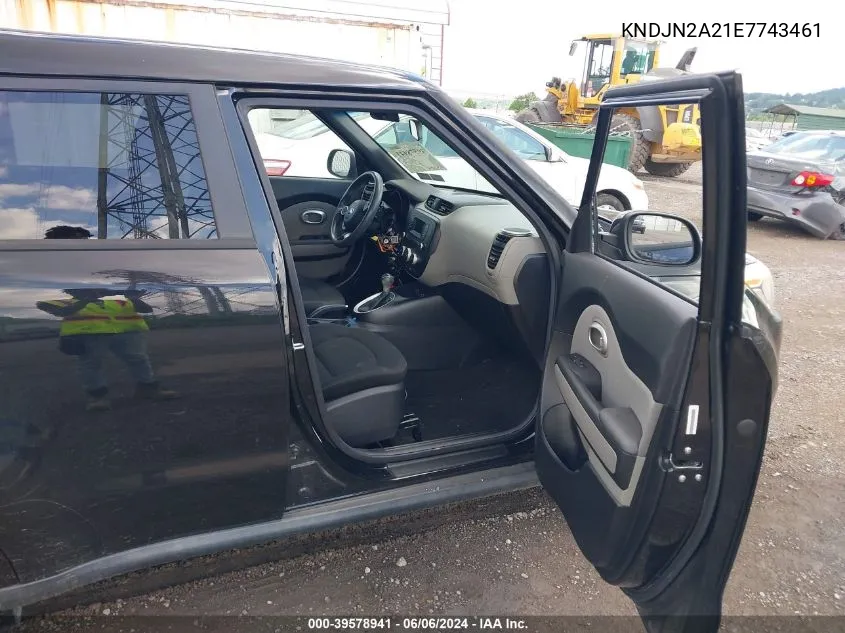 KNDJN2A21E7743461 2014 Kia Soul !