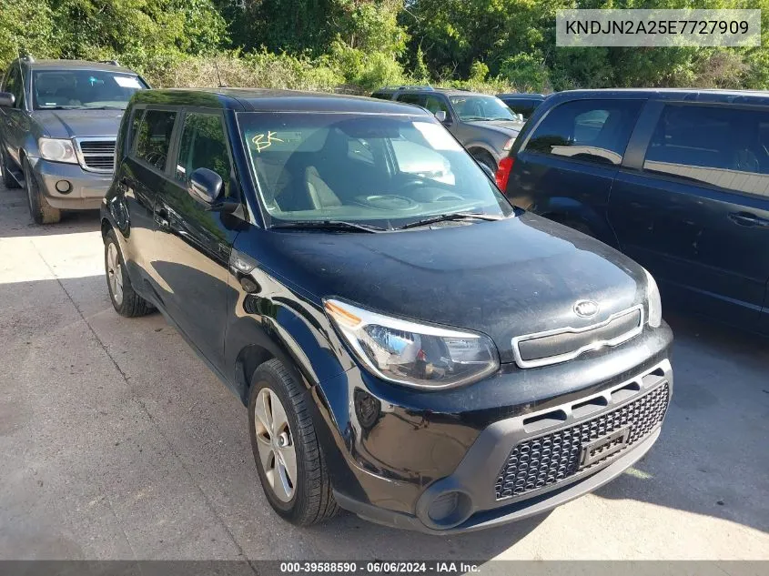 2014 Kia Soul VIN: KNDJN2A25E7727909 Lot: 39588590