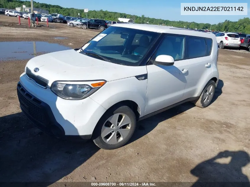 KNDJN2A22E7021142 2014 Kia Soul