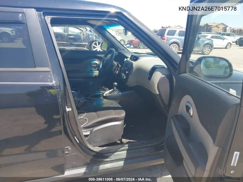 KNDJN2A26E7015778 2014 Kia Soul