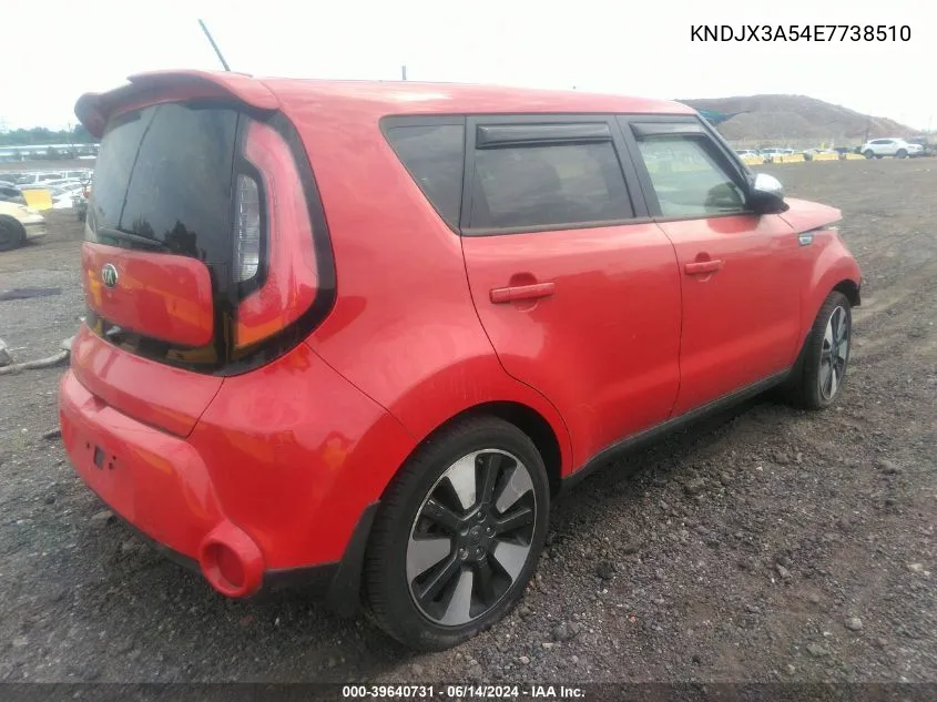 KNDJX3A54E7738510 2014 Kia Soul !