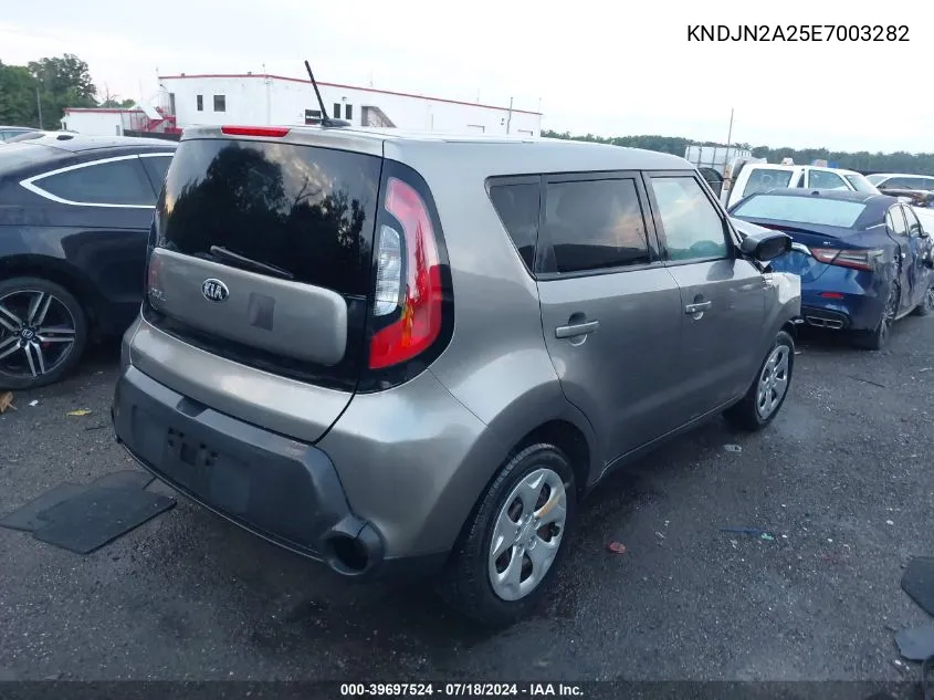 2014 Kia Soul VIN: KNDJN2A25E7003282 Lot: 39697524