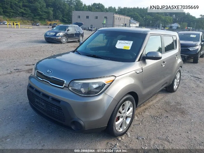 KNDJP3A5XE7035669 2014 Kia Soul +