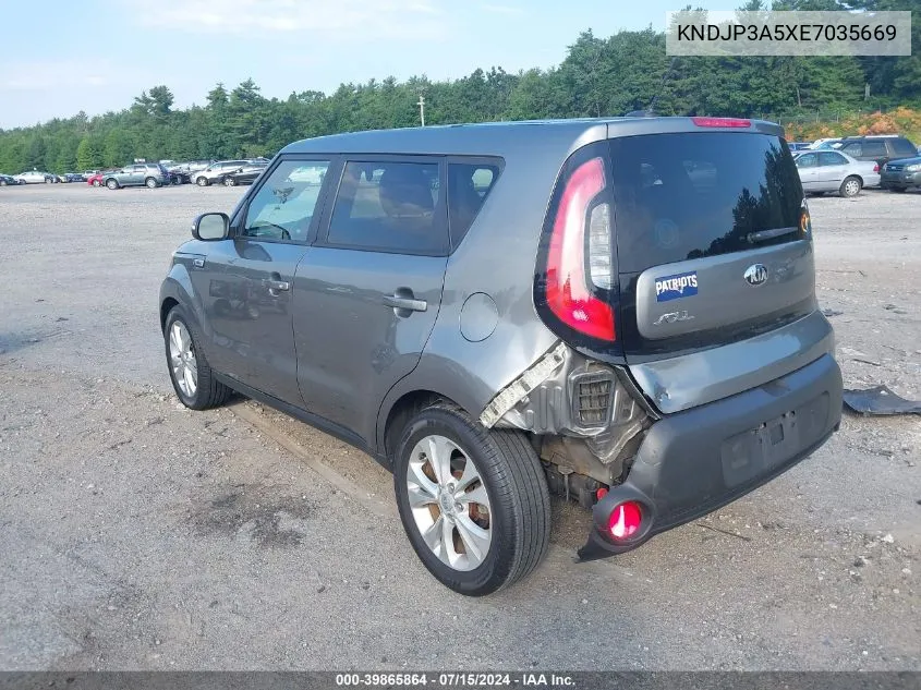 KNDJP3A5XE7035669 2014 Kia Soul +