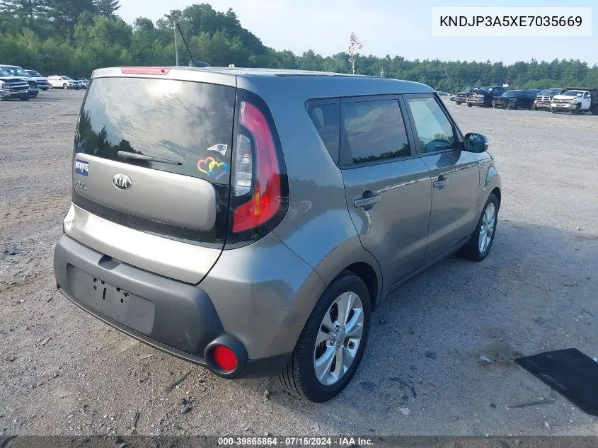 KNDJP3A5XE7035669 2014 Kia Soul +