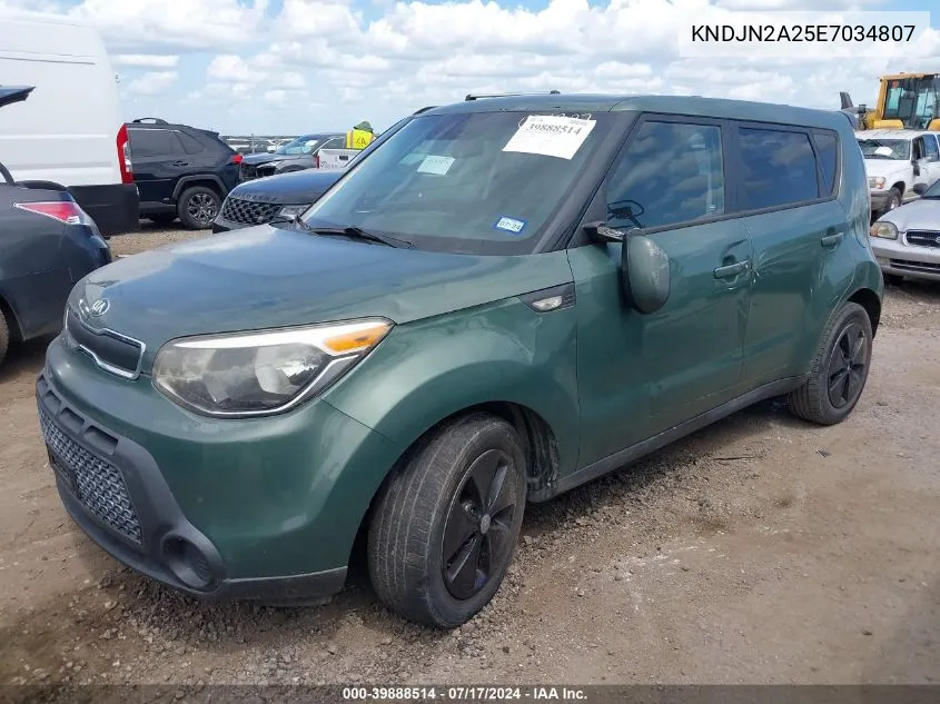 KNDJN2A25E7034807 2014 Kia Soul