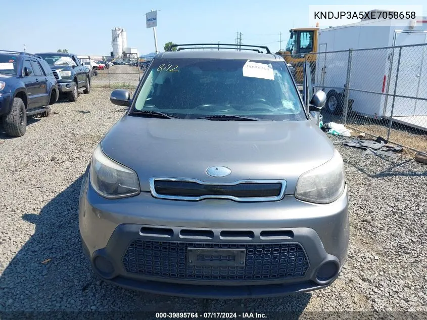 KNDJP3A5XE7058658 2014 Kia Soul +