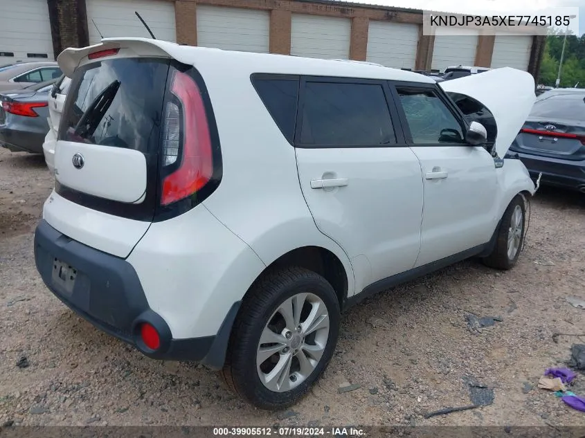 KNDJP3A5XE7745185 2014 Kia Soul +