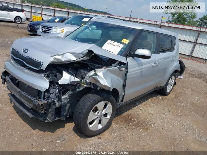 KNDJN2A27E7703790 2014 Kia Soul