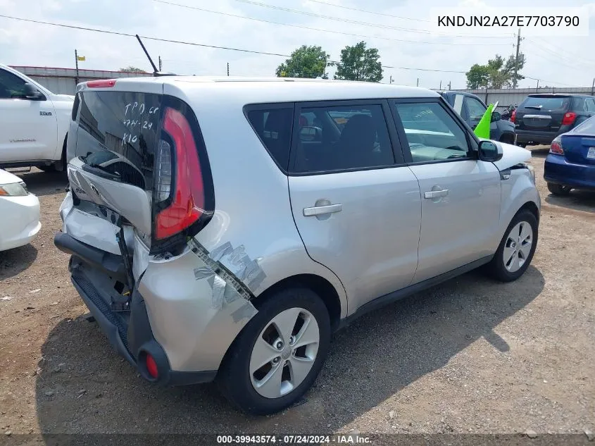 KNDJN2A27E7703790 2014 Kia Soul