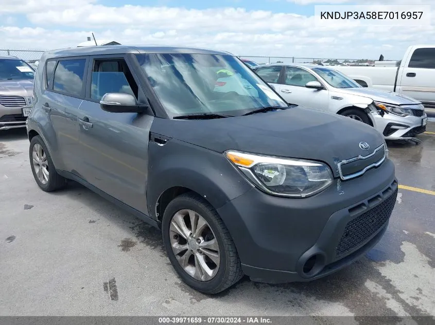 2014 Kia Soul VIN: KNDJP3A58E7016957 Lot: 40822264