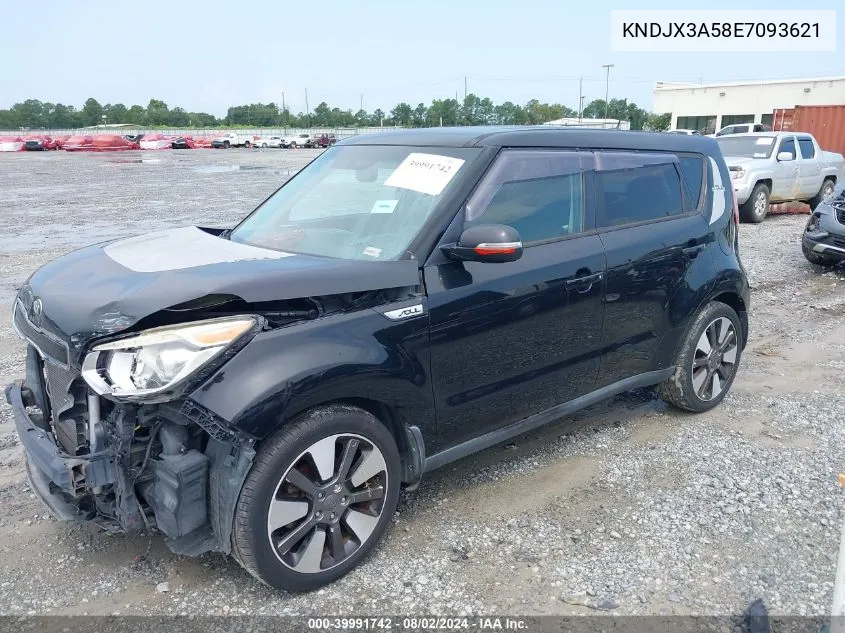 2014 Kia Soul ! VIN: KNDJX3A58E7093621 Lot: 39991742