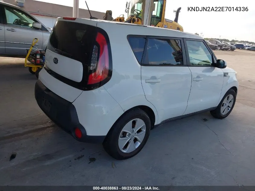 KNDJN2A22E7014336 2014 Kia Soul