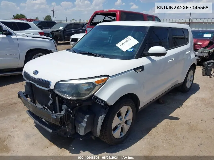 KNDJN2A2XE7045558 2014 Kia Soul