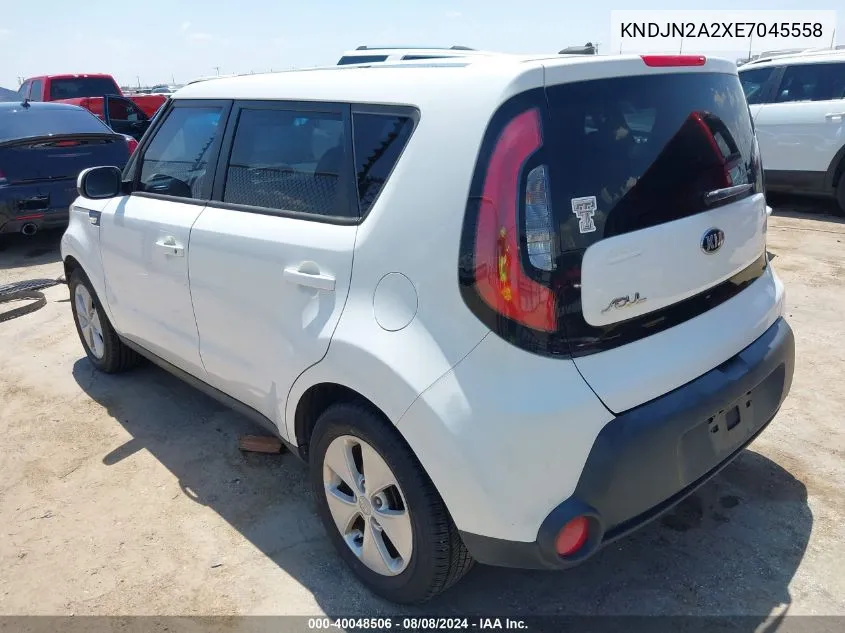 KNDJN2A2XE7045558 2014 Kia Soul